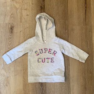 Carter’s “Super Cute” Hoodie